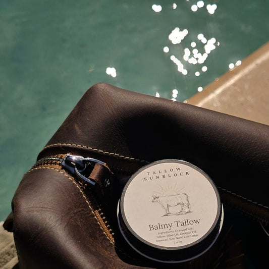 Natural Tallow Sunblock | Mineral SPF Protection | Balmy Tallow